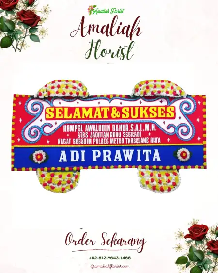 Papan Bunga Ucapan Selamat Dukuhngarjo